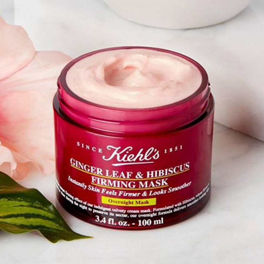 Mặt Nạ Ngủ Kiehl’s Ginger Leaf & Hibiscus Firming Mask