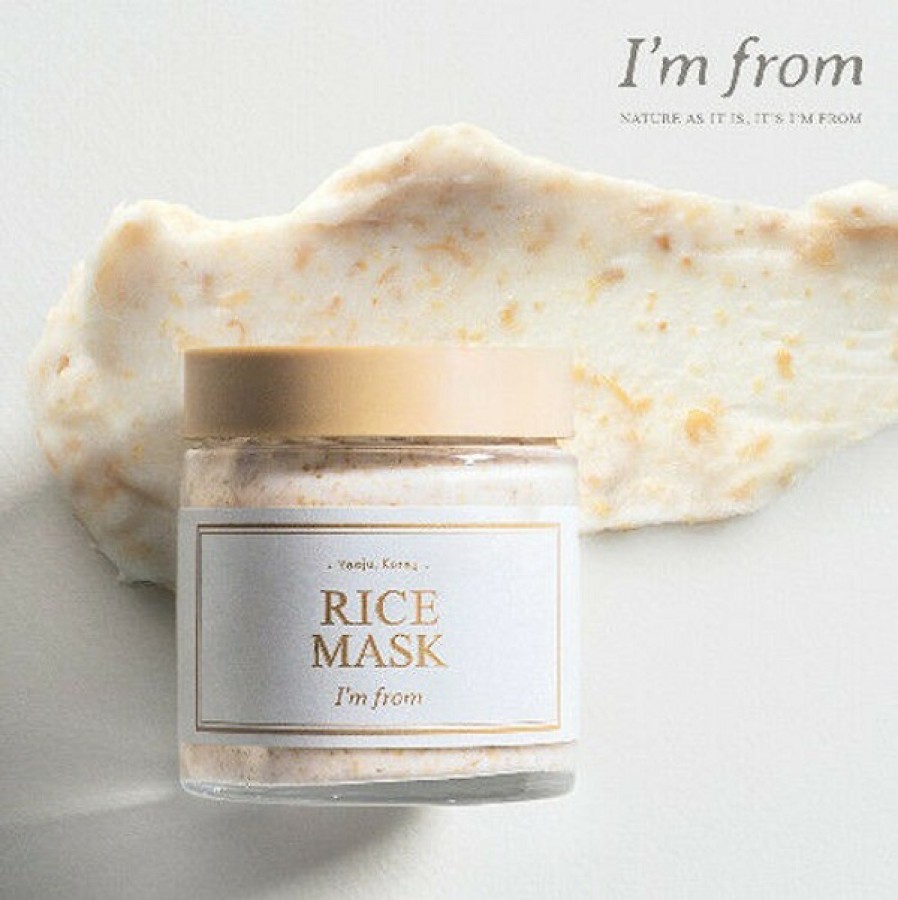 Mặt Nạ Chiết Xuất Gạo I’m From Rice Mask Dưỡng Sáng Da