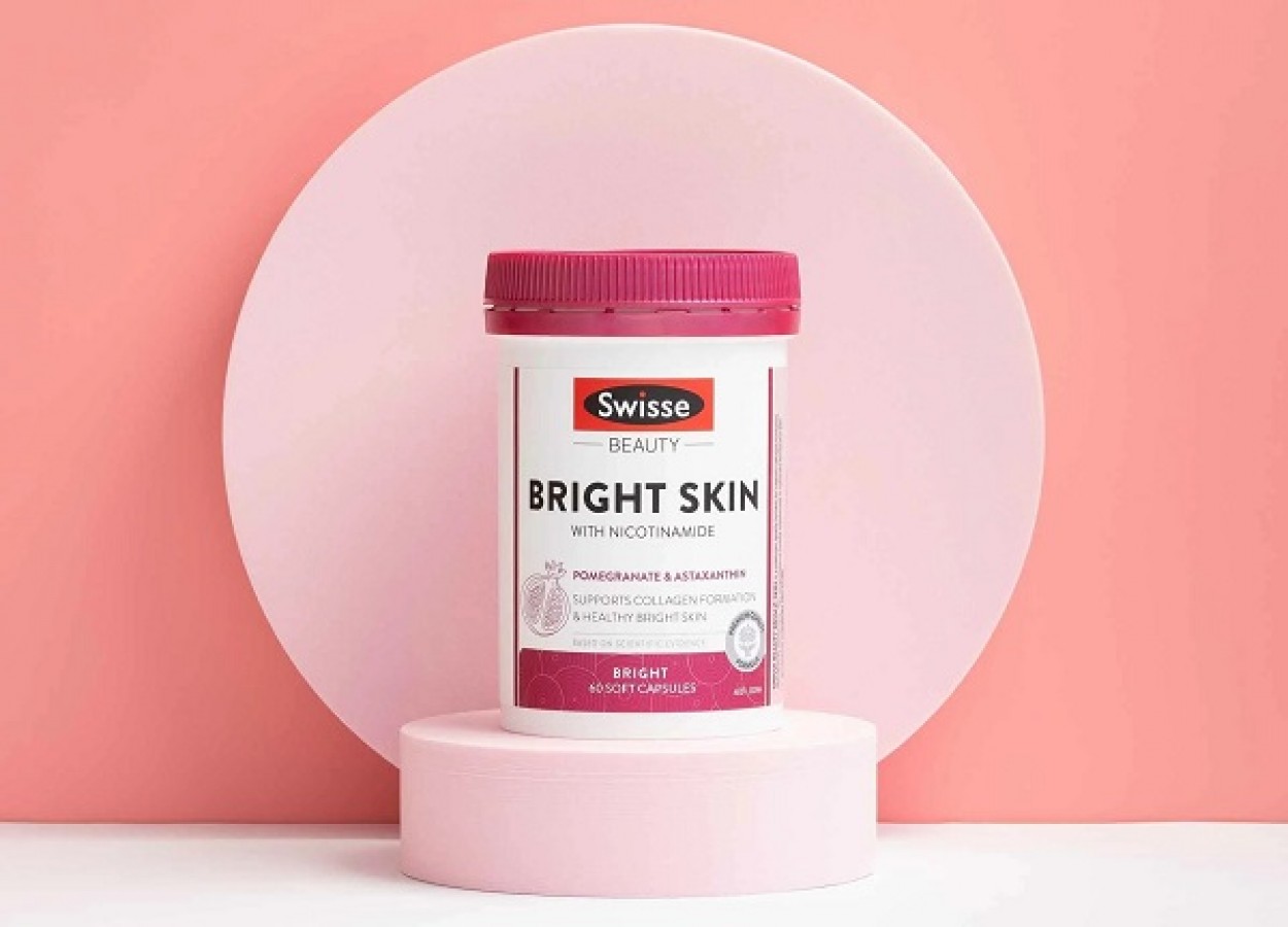 Viên Uống Hỗ Trợ Trắng Da Swisse Beauty Bright Skin Của Úc