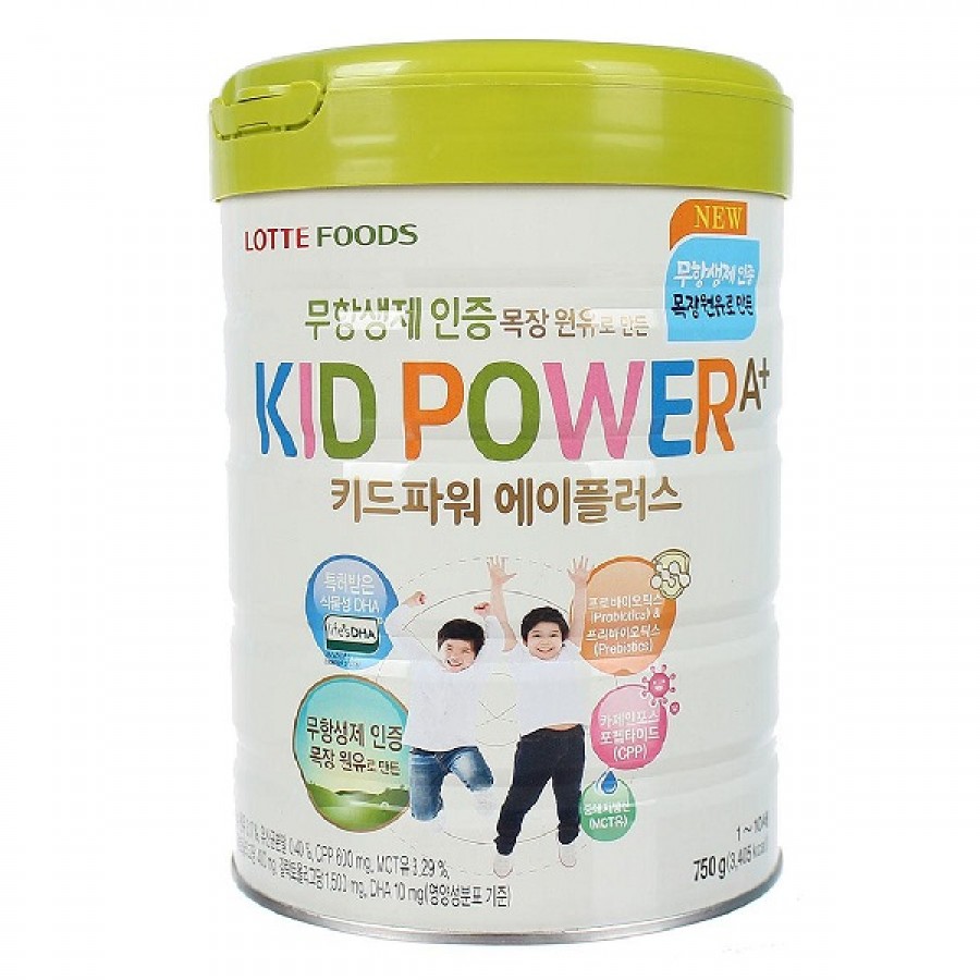 Sữa Kid Power A+ Nội Địa Hàn Quốc Tăng Chiều Cao Cho Bé