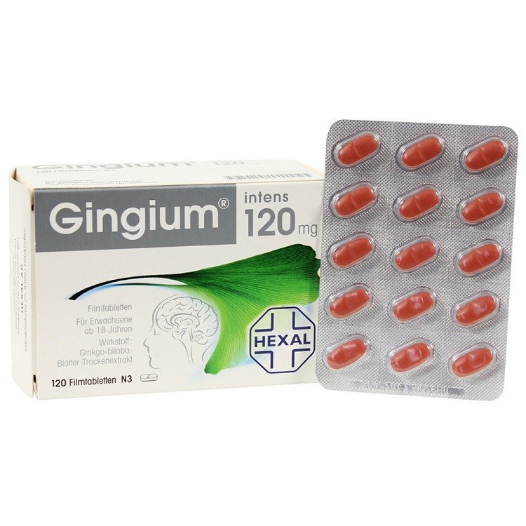 Gingium 120 mg, gingium 120mg của đức, gingium 120mg, gingium, thuốc gingium 120mg, thuốc bổ não của đức gingium, gingium 120, gingium 120 mg, ginigum, thuốc tuần hoàn não của đức