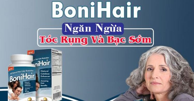Viên uống Bonihair - Cải thiện ngăn ngừa rụng tóc