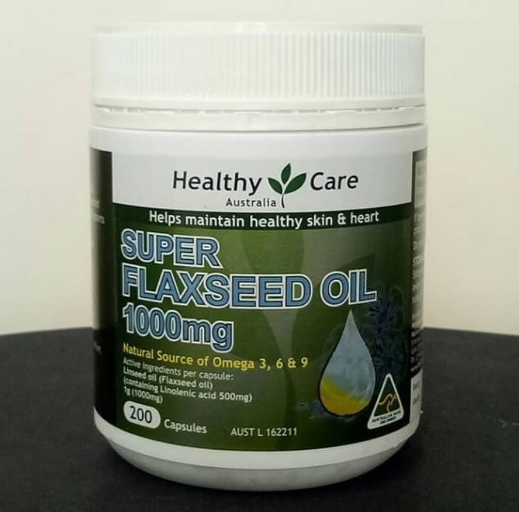 Viên uống Healthy Care Super Flaxseed Oil, viên uống dầu hạt lanh Healthy Care Super Flaxseed Oil, Healthy Care Super Flaxseed Oil, Dầu Hạt Lanh Healthy Care Super Flaxseed Oil