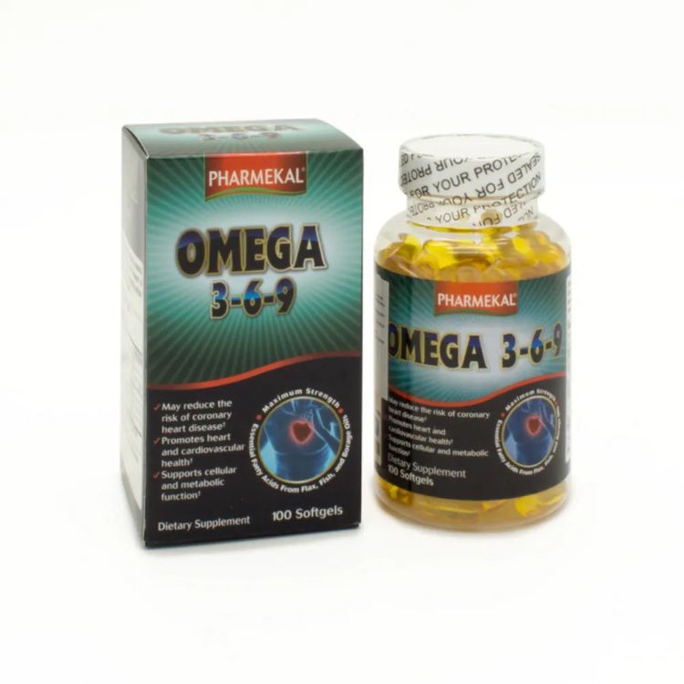 dầu cá Pharmekal Omega 3-6-9 , viên uống Pharmekal Omega 3-6-9, Pharmekal Omega 3-6-9 dầu cá của Mỹ, viên uống dầu cá omega 3 6 9 pharmekal hộp 100 viên