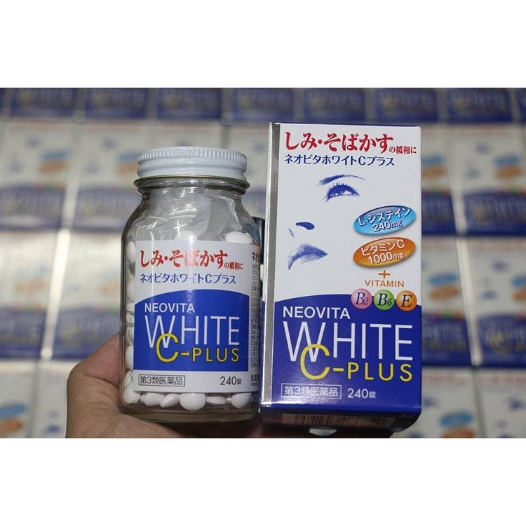 Viên uống trắng da Vita White Plus 240 viên của Nhật