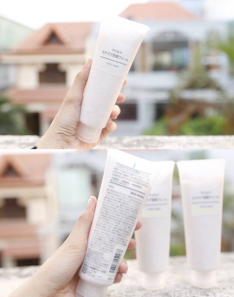 Sữa Rửa Mặt Muji Face Soap Nhật Bản