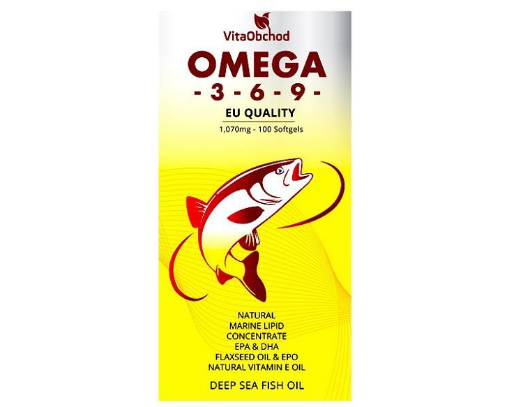 Viên uống dầu cá Omega 3 6 9 VitaObchod