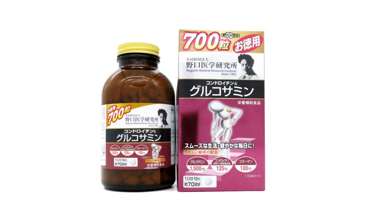 Glucosamine Noguchi Nhật Bản, Glucosamine Noguchi, Glucosamine Noguchi 300 viên