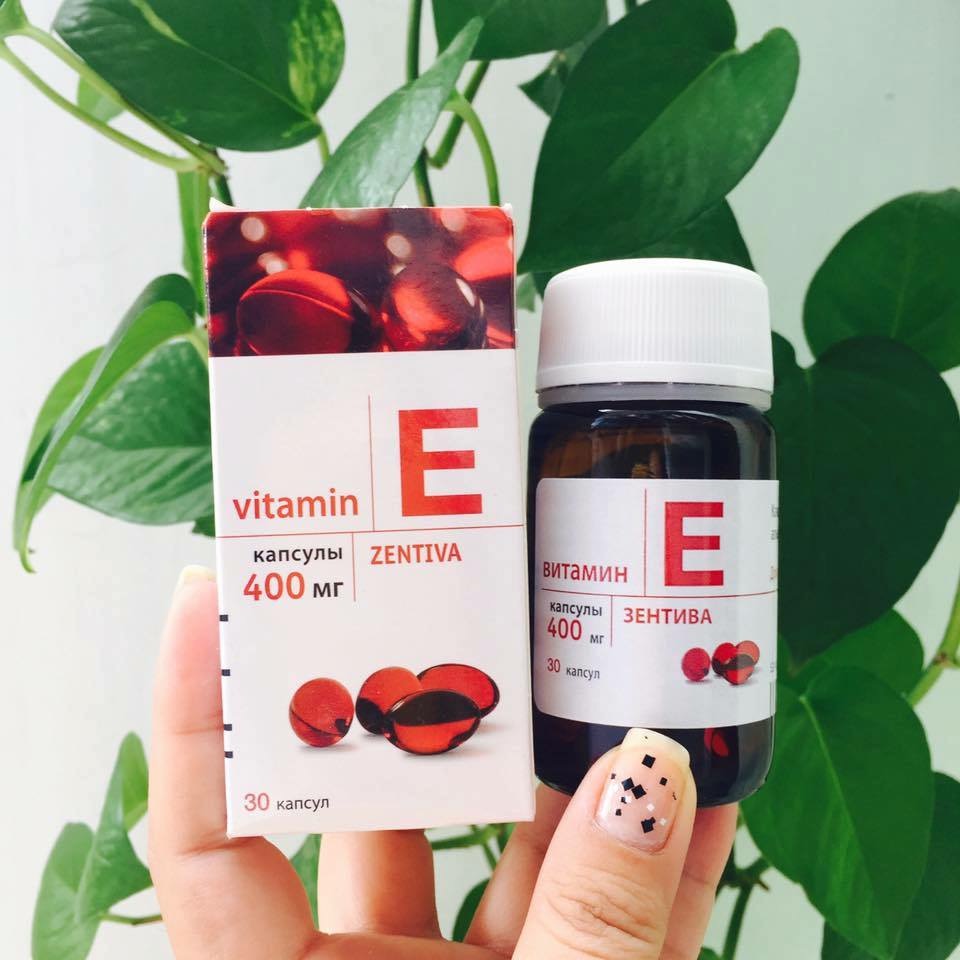 Cách sử dụng vitamin E đỏ Nga