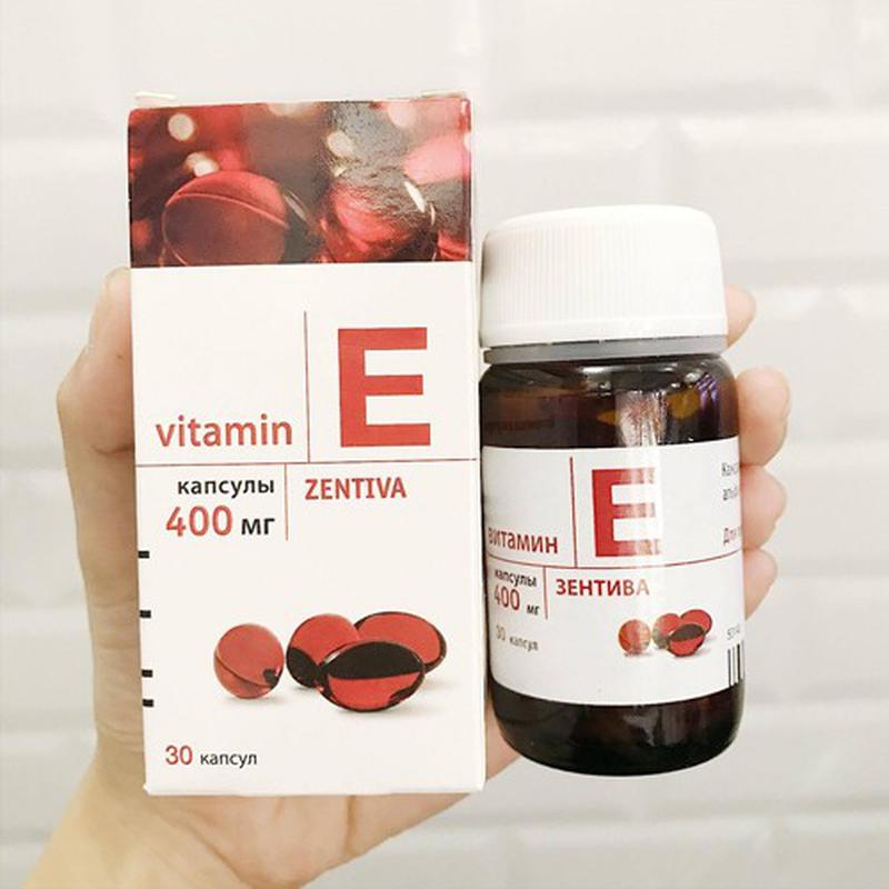 Cách sử dụng vitamin E đỏ Nga