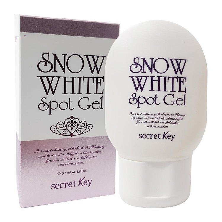 Gel cải thiện thâm da và dưỡng trắng cơ thể Secret Key Snow White Spot Gel 65g
