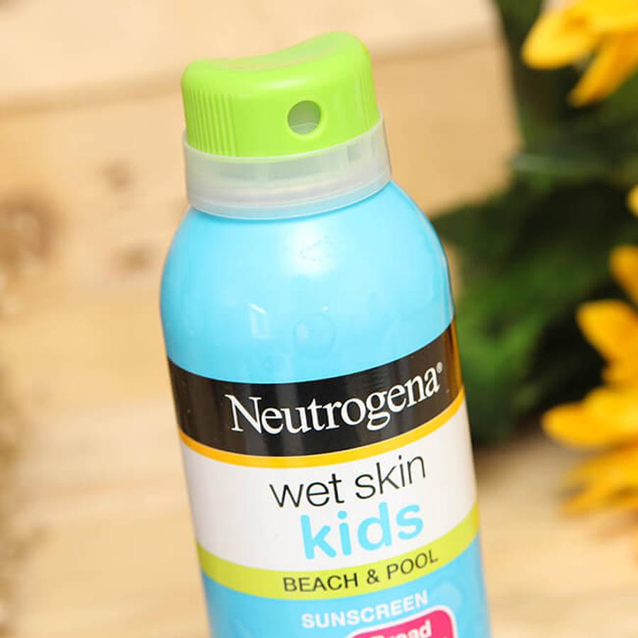thành phần Kem Chống Nắng Neutrogena Wet Skin Kids SPF70 Dạng Xịt