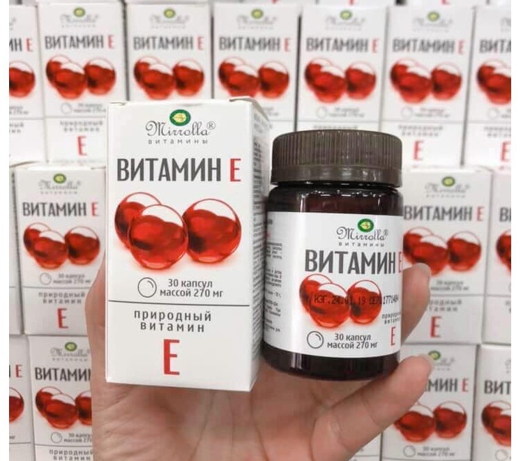 Vitamin E đỏ của Nga Mẫu Mới
