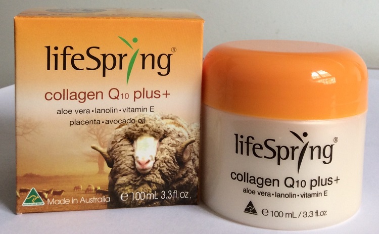 lifespring collagen q10 plus review, lifespring collagen q10 plus, nhau thai cừu của úc