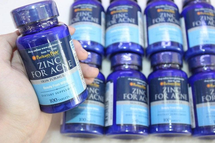 zinc for acne trị mụn review, review zinc for acne trị mụn, cách dùng zinc for acne