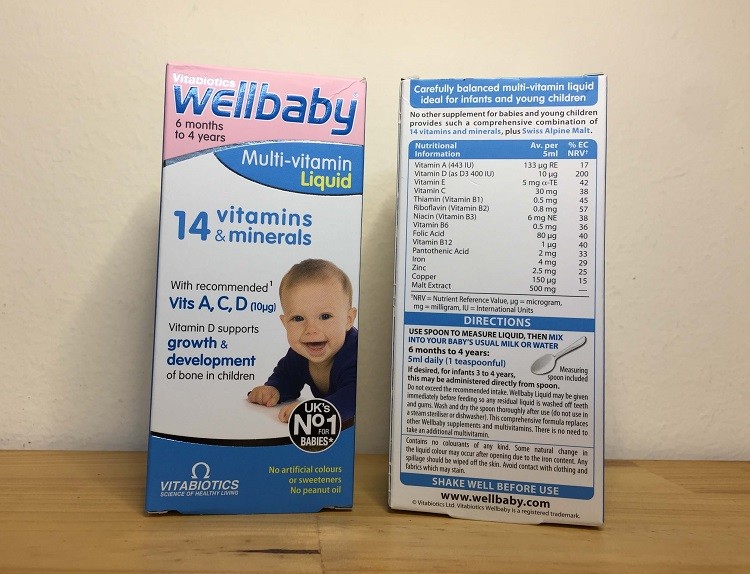 review vitamin tổng hợp Wellbaby, vitamin tổng hợp Wellbaby có tốt không