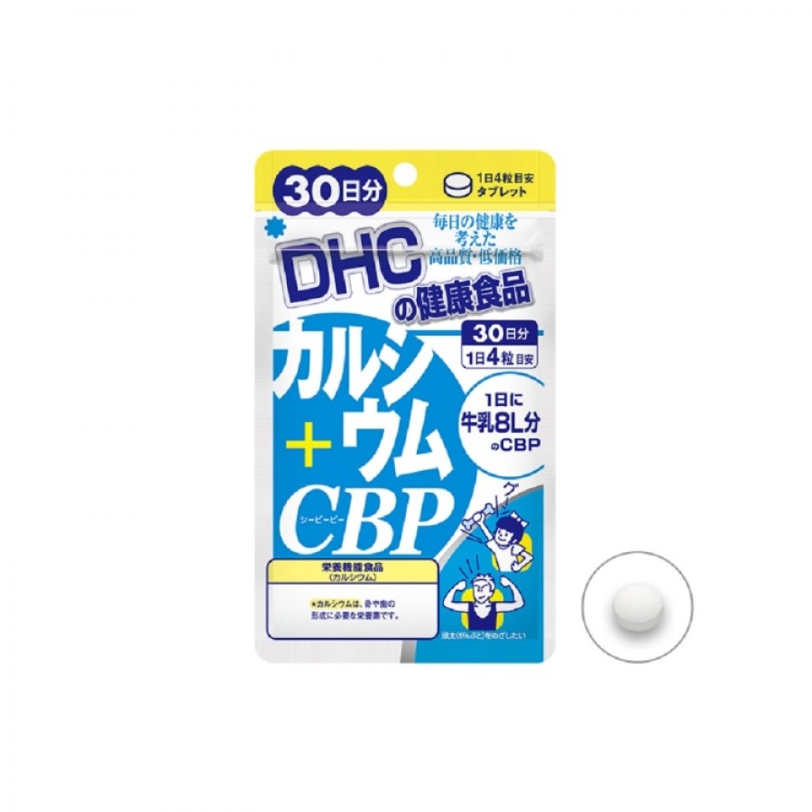Viên Uống Canxi DHC Nhật bổ sung Calcium + CBP