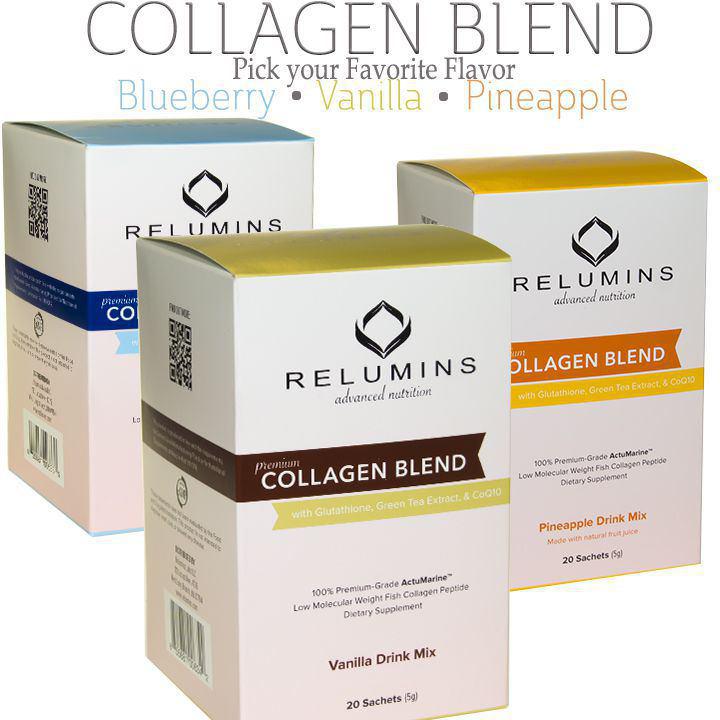 Bột Collagen Blend Relumins Advance Nutition Premium của Mỹ