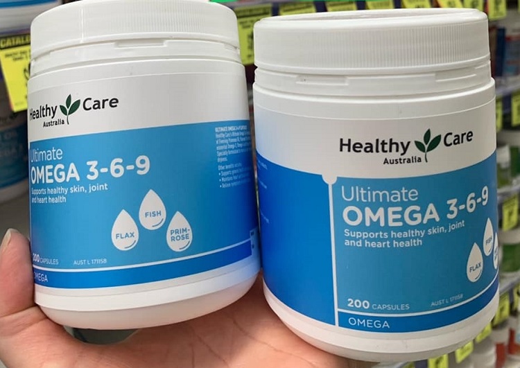 Omega 3 6 9 Healthy Care Ultimate của Úc
