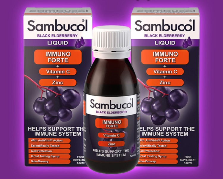 Sambucol Immuno Forte hỗ trợ tăng đề kháng cho trẻ trên 3 tuổi