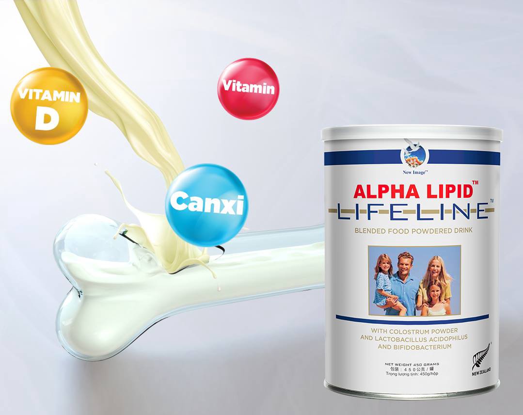 Sữa Non Alpha Lipid Lifeline hỗ trợ tăng cường sức khỏe