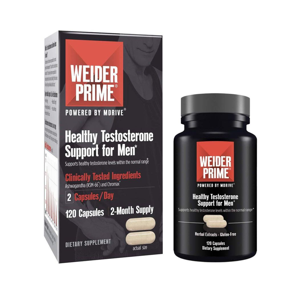 Viên uống Weider Prime Testos hỗ trợ tăng cường sinh lực