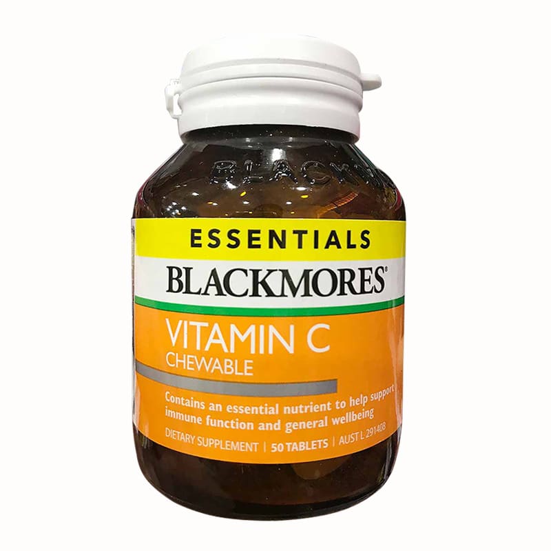 Viên nhai bổ sung Vitamin C Blackmores Essentials Chewable