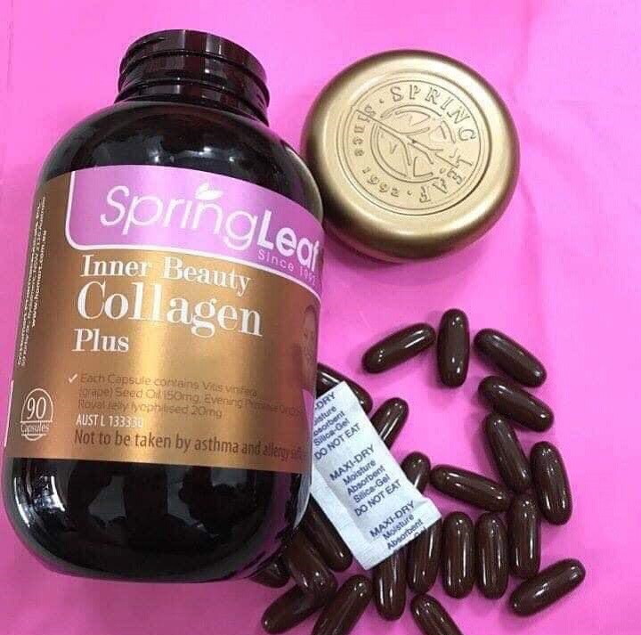 Viên uống Collagen Spring Leaf Inner Beauty Plus của Úc