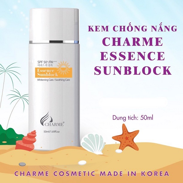 Kem Chống Nắng Charme Essence Sunblock Hàn Quốc 50ml