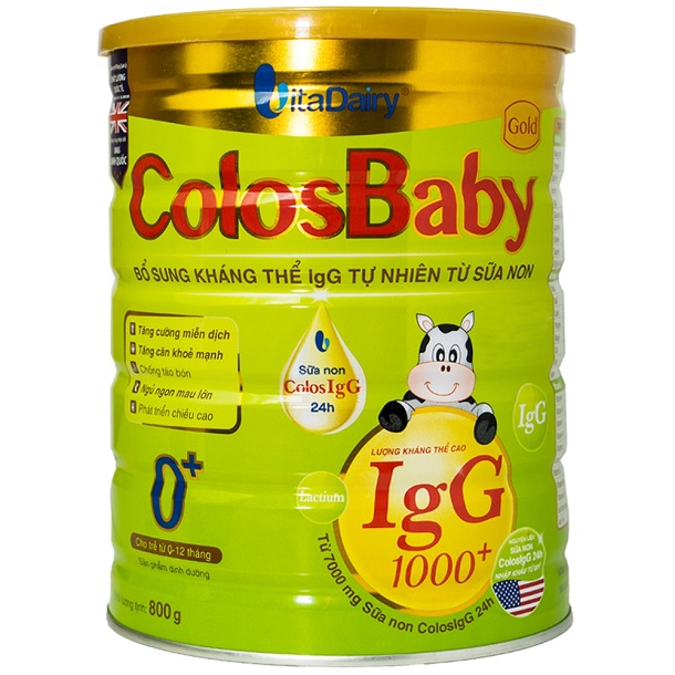 Sữa Vitadairy ColosBaby Gold 0+
