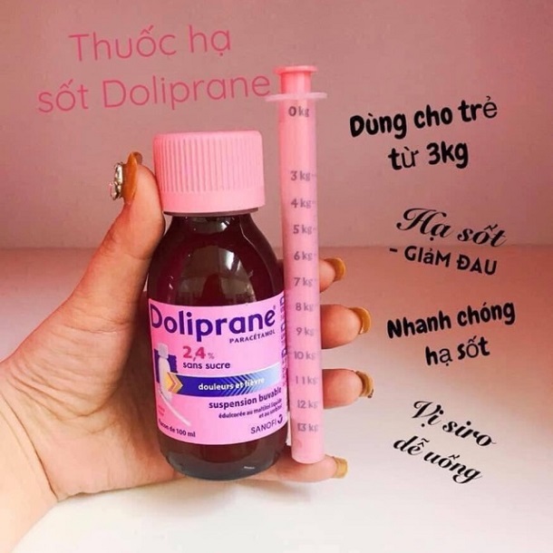  cách sử dụng thuốc Doliprane