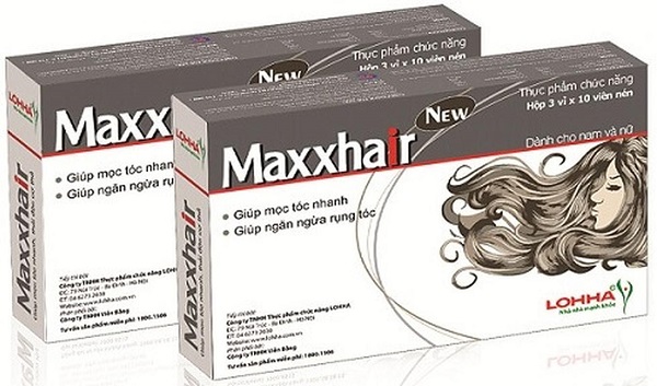 viên uống maxxhair, viên uống mọc tóc maxxhair, thuốc uống mọc tóc maxxhair, maxxhair co that su tot khong, giá thuốc mọc tóc maxxhair