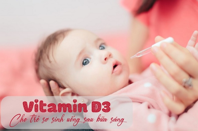 Vitamin D3 K2 cho trẻ sơ sinh uống lúc nào là tốt nhất?
