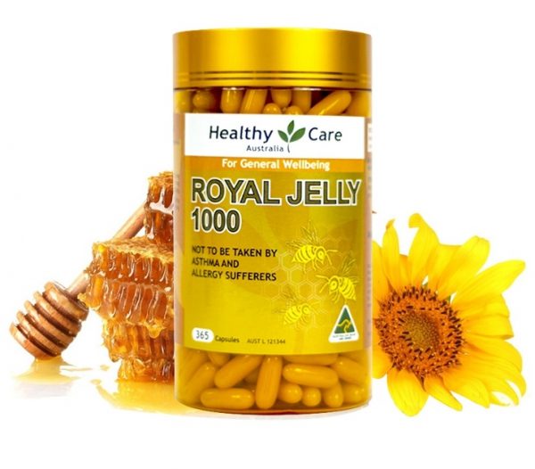 Viên Uống Sữa Ong Chúa Healthy Care Royal Jelly 1000mg