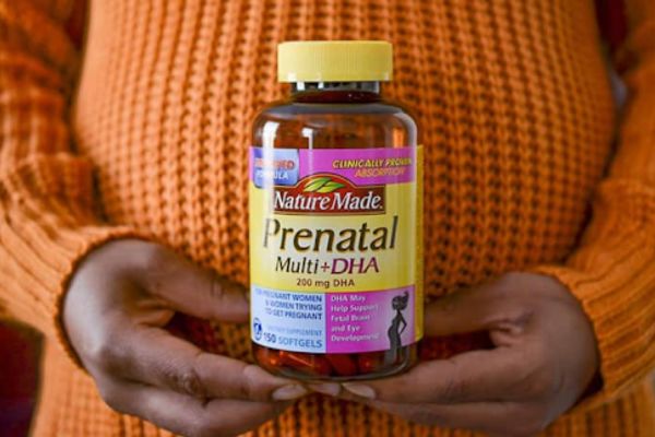 Thuốc bổ cho bà bầu Nature Made Prenatal Folic Acid + DHA