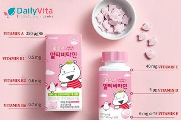 Kẹo Vitamin tổng hợp Hamsoa