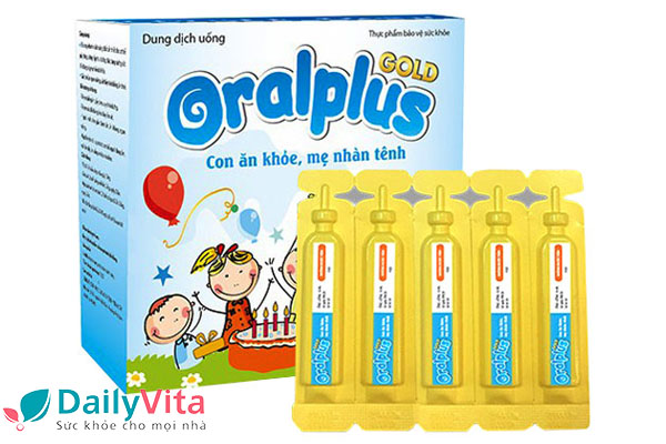 Vitamin dạng ống cho bé Oralplus Gold