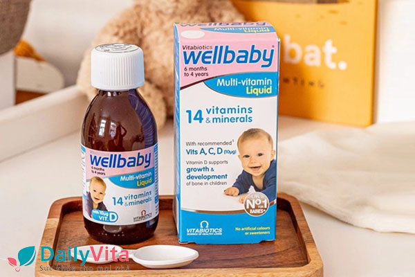 Vitamin tổng hợp dạng siro Wellbaby