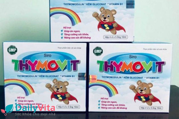 Vitamin tổng hợp cho bé dạng ống Thymovit