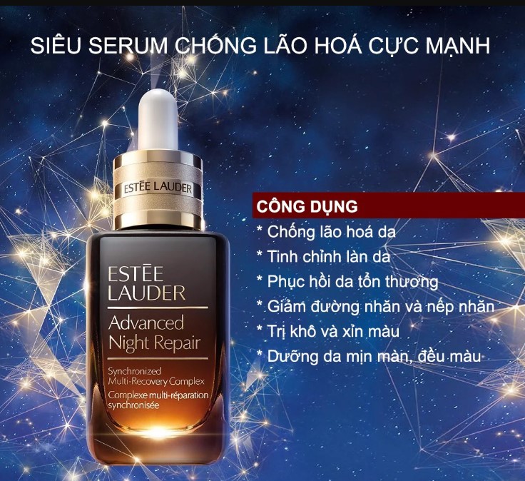 Công dụng chính Serum Estee Lauder Advanced Night Repair