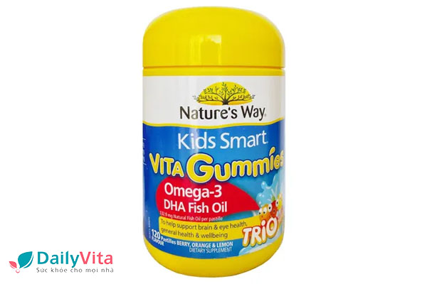 Nature's Way Kids Smart Vita Gummies Omega-3 DHA Fish Oil