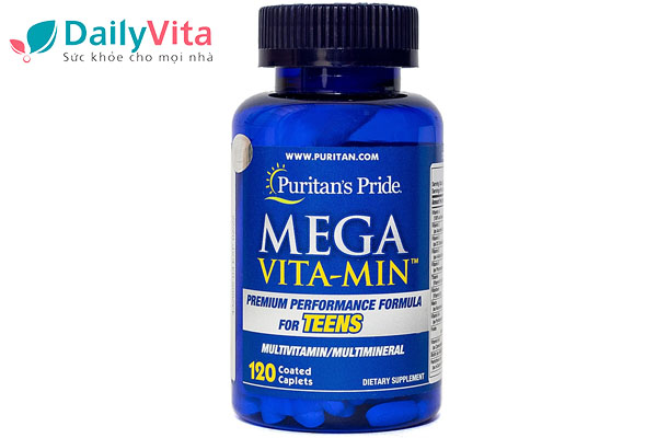 Puritan’s Pride Mega Vitamin Multivitamins For Teens