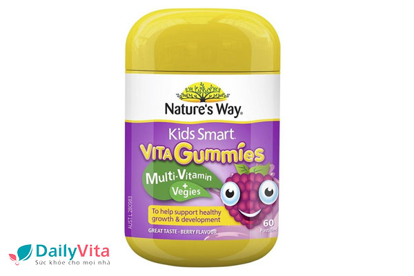 Vitamin tổng hợp cho bé của Úc Vita Gummies rau củ