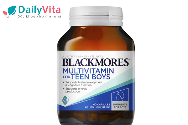 Vitamin tổng hợp cho trẻ tuổi dậy thì Blackmores Multivitamin for Teen Boys