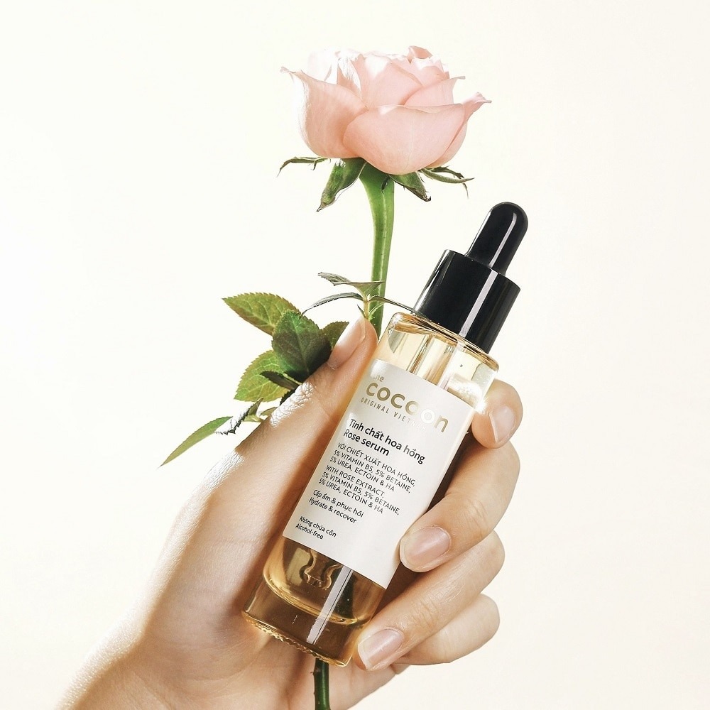 Thành phần chính của serum hoa hồng Cocoon Rose