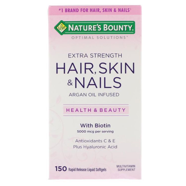 Viên Uống Hair Skin Nails Nature's Bounty