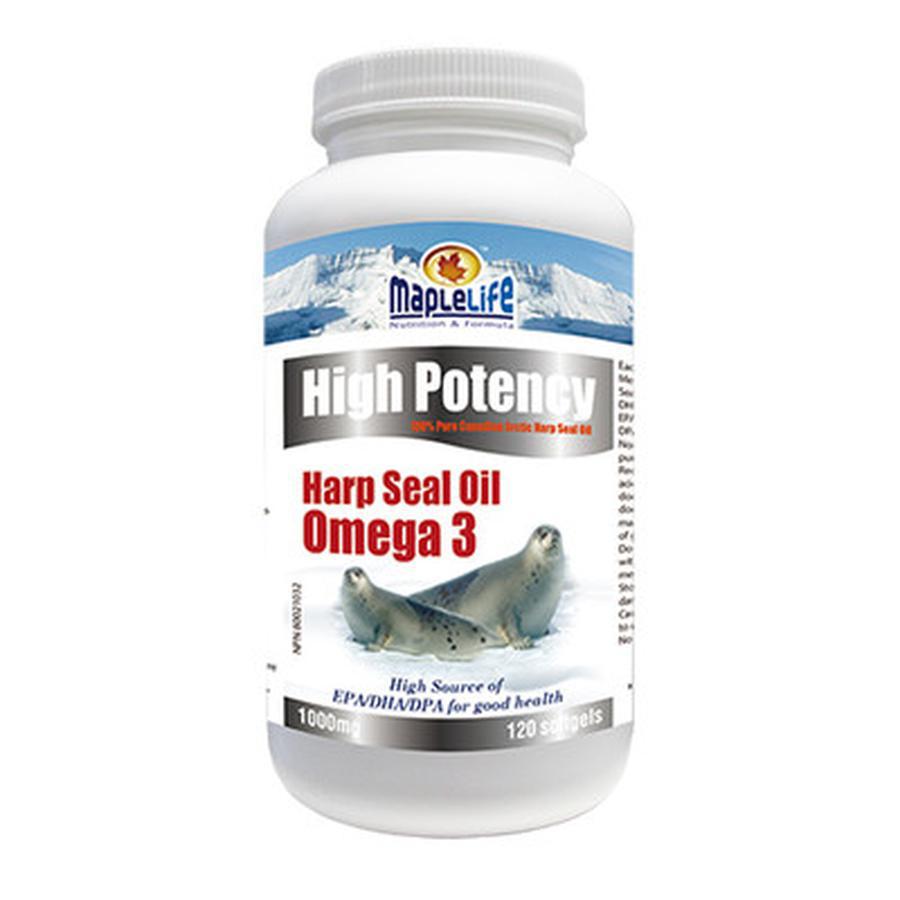 Tinh Dầu Hải Cẩu MapleLife Harp Seal Oil Omega 3