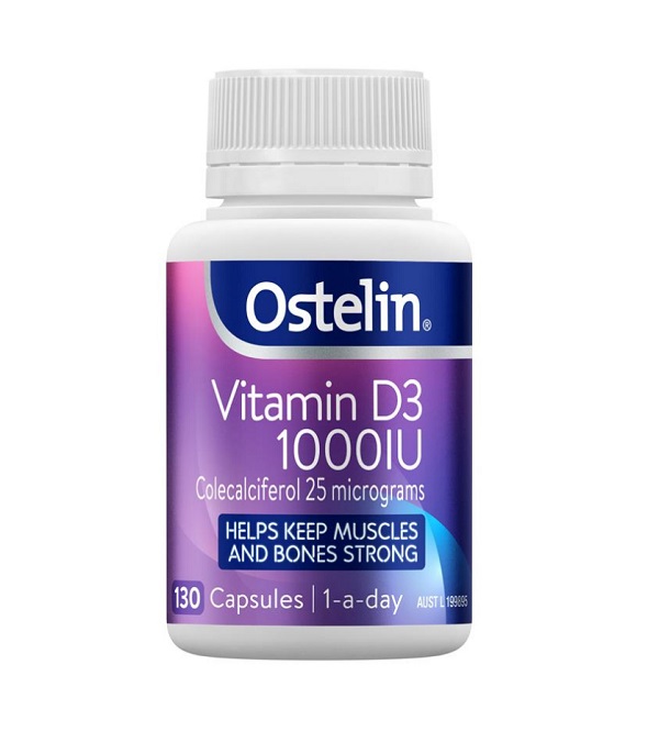 Ostelin Vitamin D3 1000IU có các thành phần tự nhiên không?
